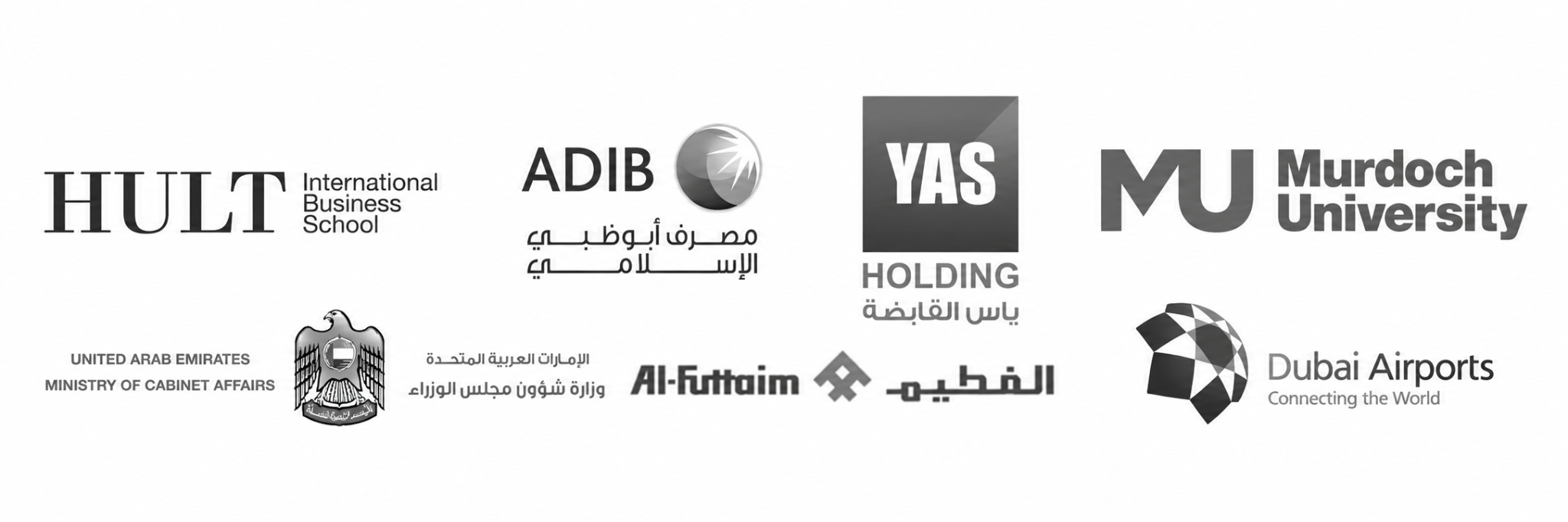 Selected organizations from Hisham's professional experience.