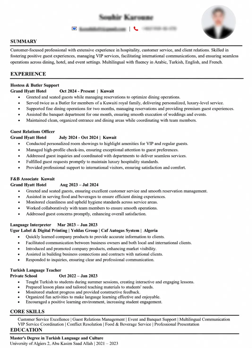 Early Career